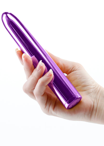 Chroma - Purple - Metallic Purple 17 cm USB Rechargeable Vibrator