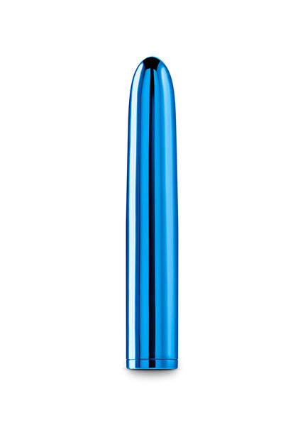 Chroma - Blue - Metallic Blue 17 cm USB Rechargeable Vibrator