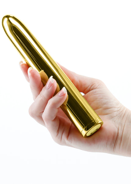 Chroma - Gold - Gold 17 cm USB Rechargeable Vibrator