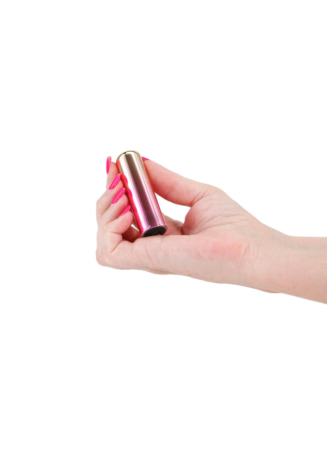 Chroma Sunrise - Small - Metallic Pink/Gold 6.8 cm USB Rechargeable Bullet