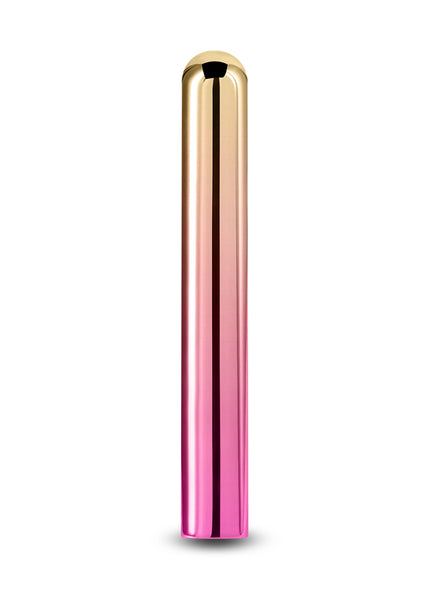 Chroma Sunrise - Large - Metallic Pink/Gold 13.8 cm USB Rechargeable Vibrator
