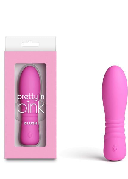 Pretty in Pink Blush - Pink - Pink 13 cm USB Rechargeable Vibrator