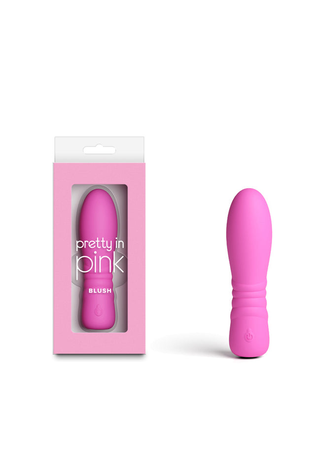 Pretty in Pink Blush - Pink - Pink 13 cm USB Rechargeable Vibrator