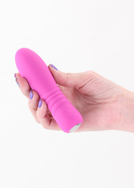 Pretty in Pink Blush - Pink - Pink 13 cm USB Rechargeable Vibrator