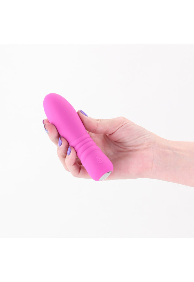 Pretty in Pink Blush - Pink - Pink 13 cm USB Rechargeable Vibrator