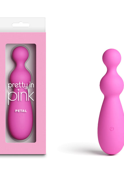 Pretty in Pink Petal - Pink - Pink 15.5 cm USB Rechargeable Vibrator