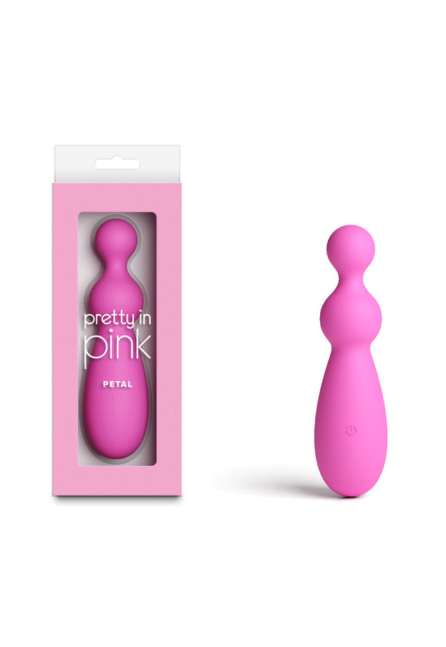 Pretty in Pink Petal - Pink - Pink 15.5 cm USB Rechargeable Vibrator