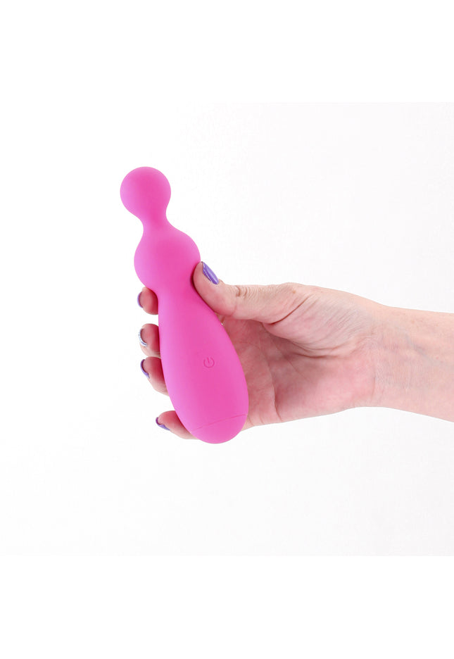 Pretty in Pink Petal - Pink - Pink 15.5 cm USB Rechargeable Vibrator