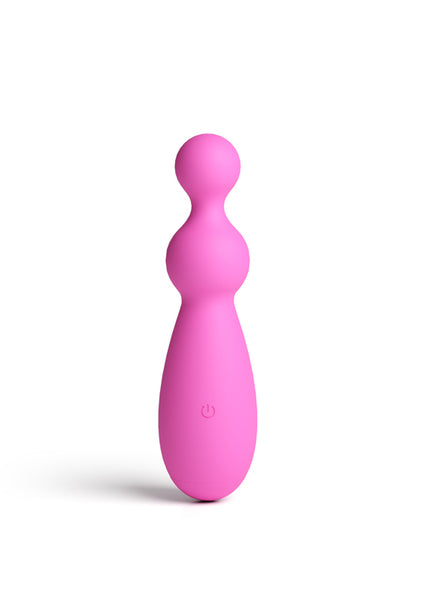 Pretty in Pink Petal - Pink - Pink 15.5 cm USB Rechargeable Vibrator