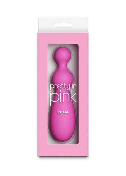 Pretty in Pink Petal - Pink - Pink 15.5 cm USB Rechargeable Vibrator