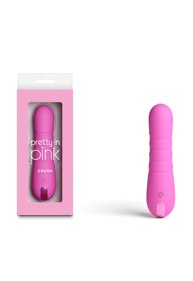Pretty in Pink Crush - Pink - Pink 14.3 cm USB Rechargeable Vibrator
