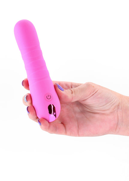 Pretty in Pink Crush - Pink - Pink 14.3 cm USB Rechargeable Vibrator