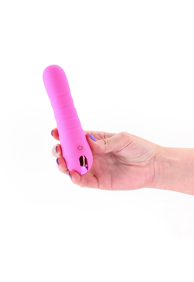 Pretty in Pink Crush - Pink - Pink 14.3 cm USB Rechargeable Vibrator