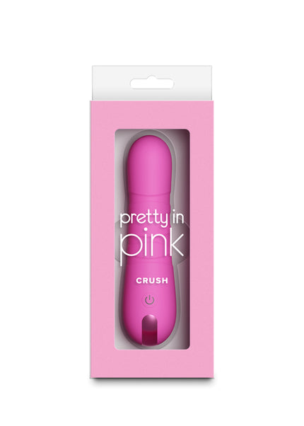 Pretty in Pink Crush - Pink - Pink 14.3 cm USB Rechargeable Vibrator