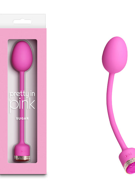 Pretty in Pink Sugar - Pink - Pink 21 cm USB Rechargeable Flexible Vibrator