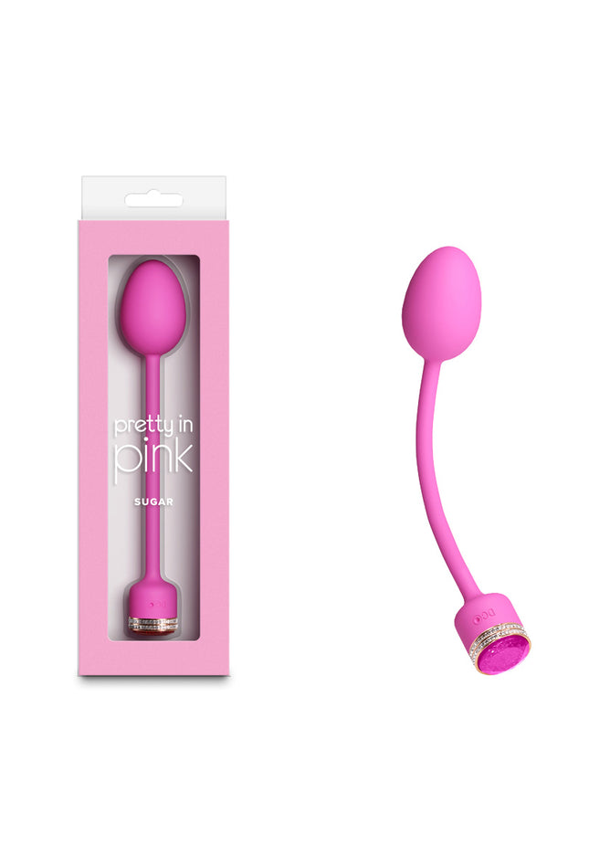 Pretty in Pink Sugar - Pink - Pink 21 cm USB Rechargeable Flexible Vibrator