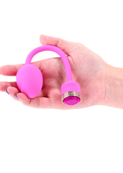 Pretty in Pink Sugar - Pink - Pink 21 cm USB Rechargeable Flexible Vibrator