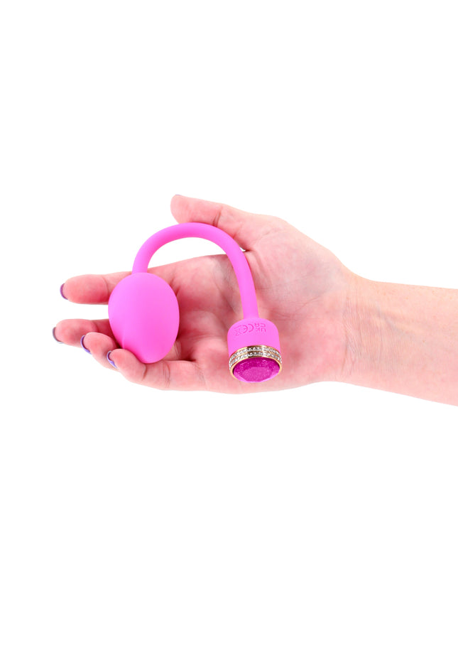 Pretty in Pink Sugar - Pink - Pink 21 cm USB Rechargeable Flexible Vibrator