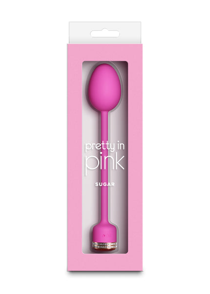 Pretty in Pink Sugar - Pink - Pink 21 cm USB Rechargeable Flexible Vibrator