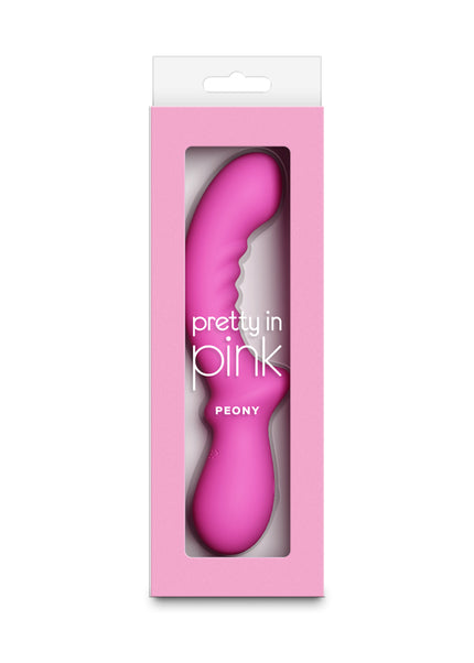 Pretty in Pink Peony - Pink - Pink 19.8 cm USB Rechargeable Vibrator