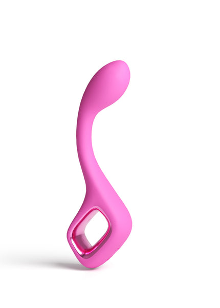 Pretty in Pink Lace - Pink - Pink 18.7 cm USB Rechargeable Vibrator