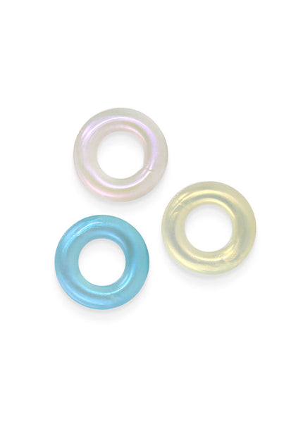 Fantasia - Stamina Rings - Multicolour - Coloured Cock Rings - Set of 3
