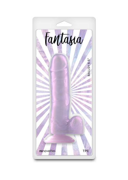 Fantasia - Ballsy 6.5'' - Orchid - Pearlescent Purple 18.2 cm Dildo
