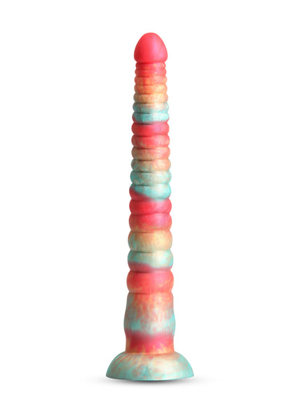 Colours Stacked - 12'' Dildo - Red/Gold - Red/Gold 30.6 cm Fantasy Dildo