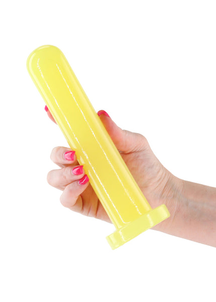 Firefly - Thrill - Yellow - Large - Glow in Dark Yellow 19.3 cm Large Dildo