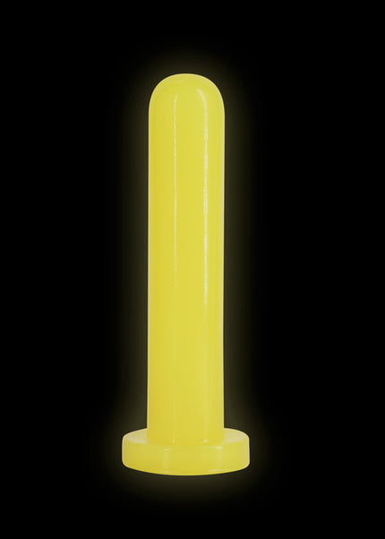 Firefly - Thrill - Yellow - Large - Glow in Dark Yellow 19.3 cm Large Dildo