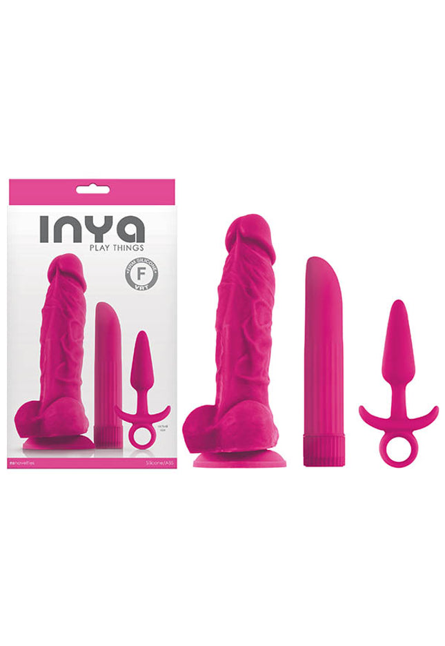 Inya Play Things - Pink Kit - Set of 3
