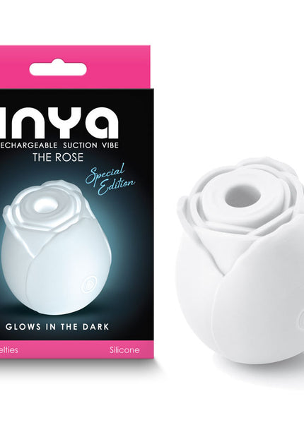 INYA The Rose - Glow - Glow In The Dark Clitoral Air Pulsation Stimulator