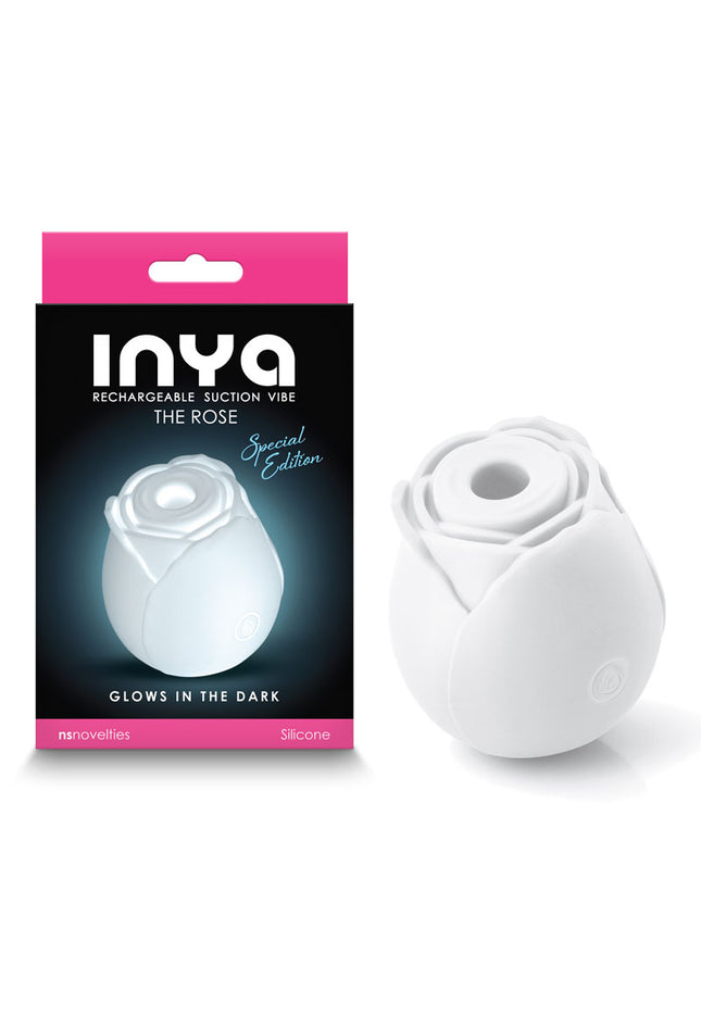 INYA The Rose - Glow - Glow In The Dark Clitoral Air Pulsation Stimulator