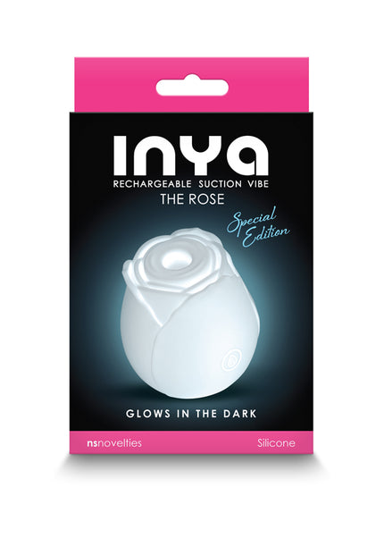 INYA The Rose - Glow - Glow In The Dark Clitoral Air Pulsation Stimulator