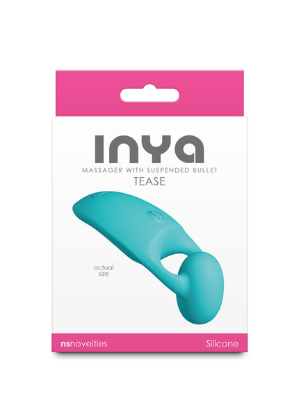 INYA Tease - Teal - Teal USB Rechargeable Finger Stimulator