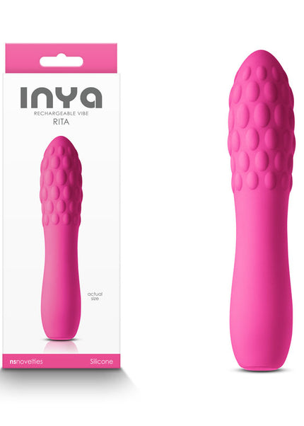 INYA Rita - Pink - Pink 13.8 cm USB Rechargeable Vibrator