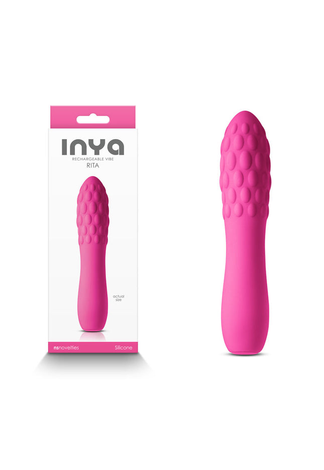 INYA Rita - Pink - Pink 13.8 cm USB Rechargeable Vibrator