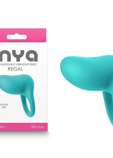INYA Regal - Teal - Teal USB Rechargeable Finger Stimulator