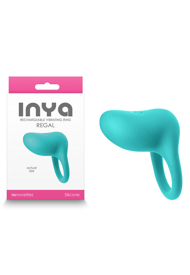 INYA Regal - Teal - Teal USB Rechargeable Finger Stimulator