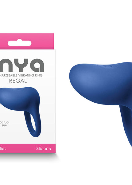 INYA Regal - Blue - Blue USB Rechargeable Finger Stimulator