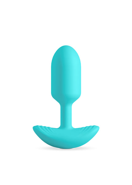INYA Pulse - Teal - Teal 11 cm USB Rechargeable Vibrating Butt Plug