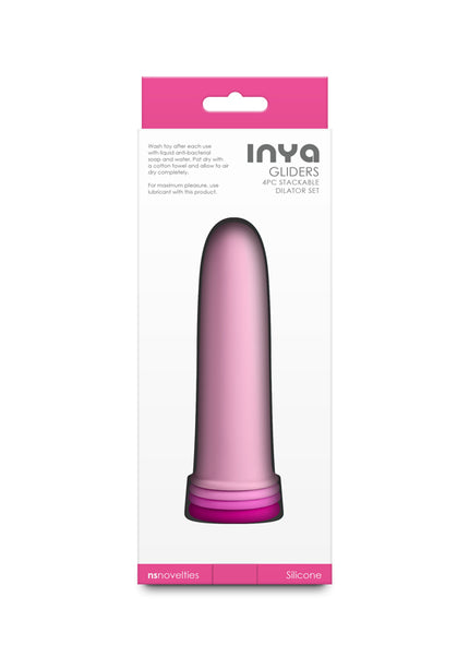 INYA Gliders - Pink - Pink 4 Piece Dilator Set