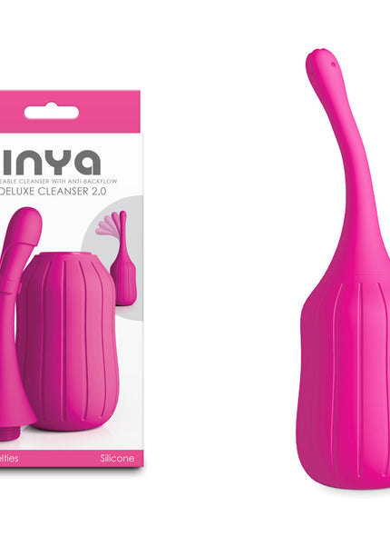 INYA Deluxe Cleanser 2.0 - Pink - Pink Unisex Douche