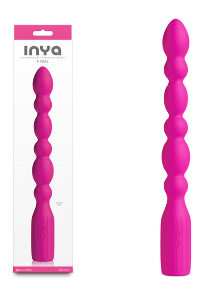 INYA Prime - Pink - Pink 28.8 cm USB Rechargeable Anal Vibrator