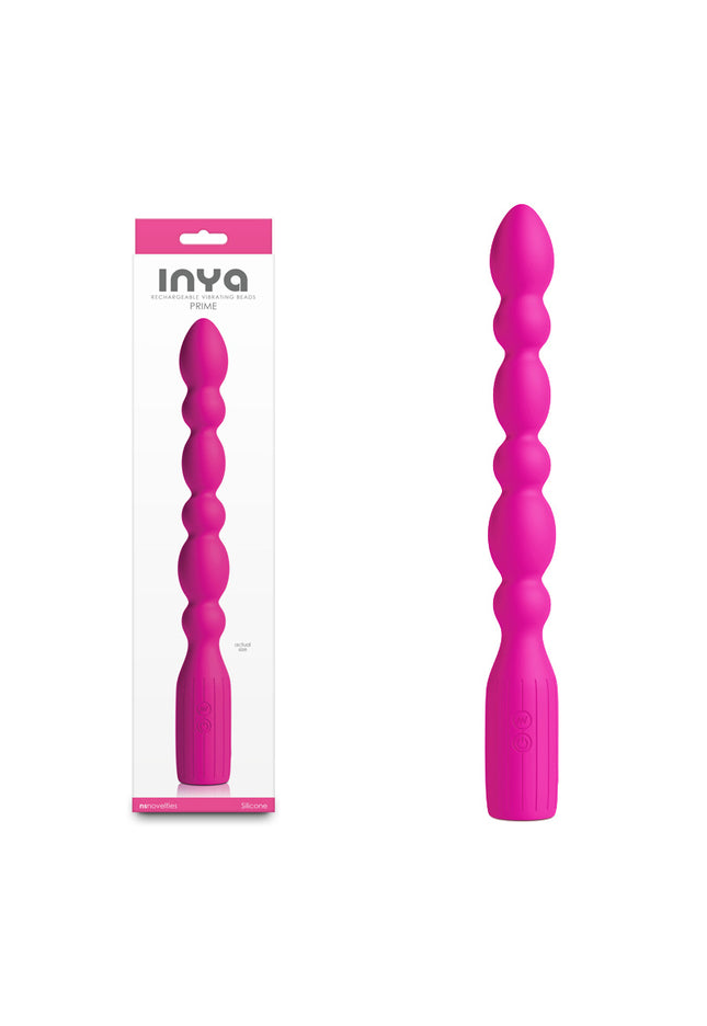 INYA Prime - Pink - Pink 28.8 cm USB Rechargeable Anal Vibrator