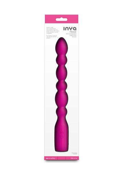 INYA Prime - Pink - Pink 28.8 cm USB Rechargeable Anal Vibrator