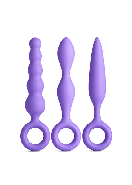 INYA Trio Kit - Purple - Purple Anal Plugs - Set of 3