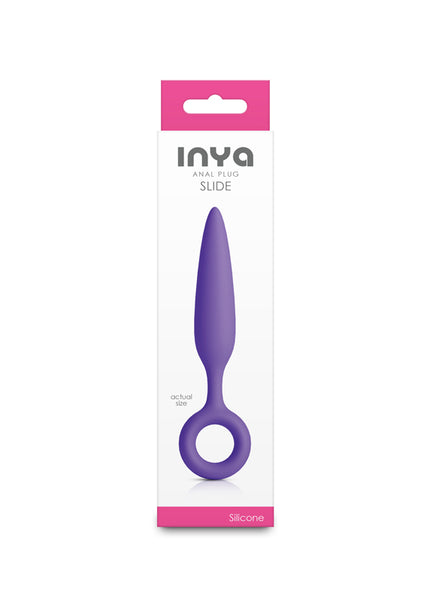 INYA Slide - Purple - Purple 12.7 cm Anal Plug