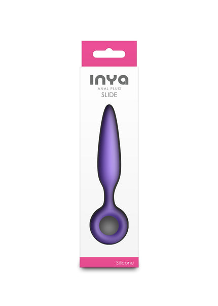 INYA Slide - Purple - Purple 12.7 cm Anal Plug