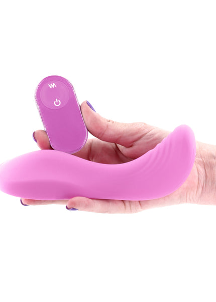 Grinders Rocker - Pink - Pink USB Rechargeable Vibrating Grinder Pad with Remote